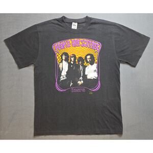 Vtg '91 The Doors Band T-Shirt Size XL People Are Strange When You're A Stranger